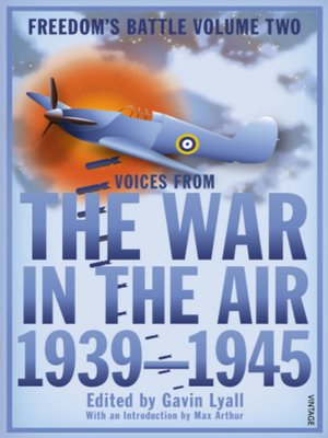 cover image of The War in the Air 1939-45